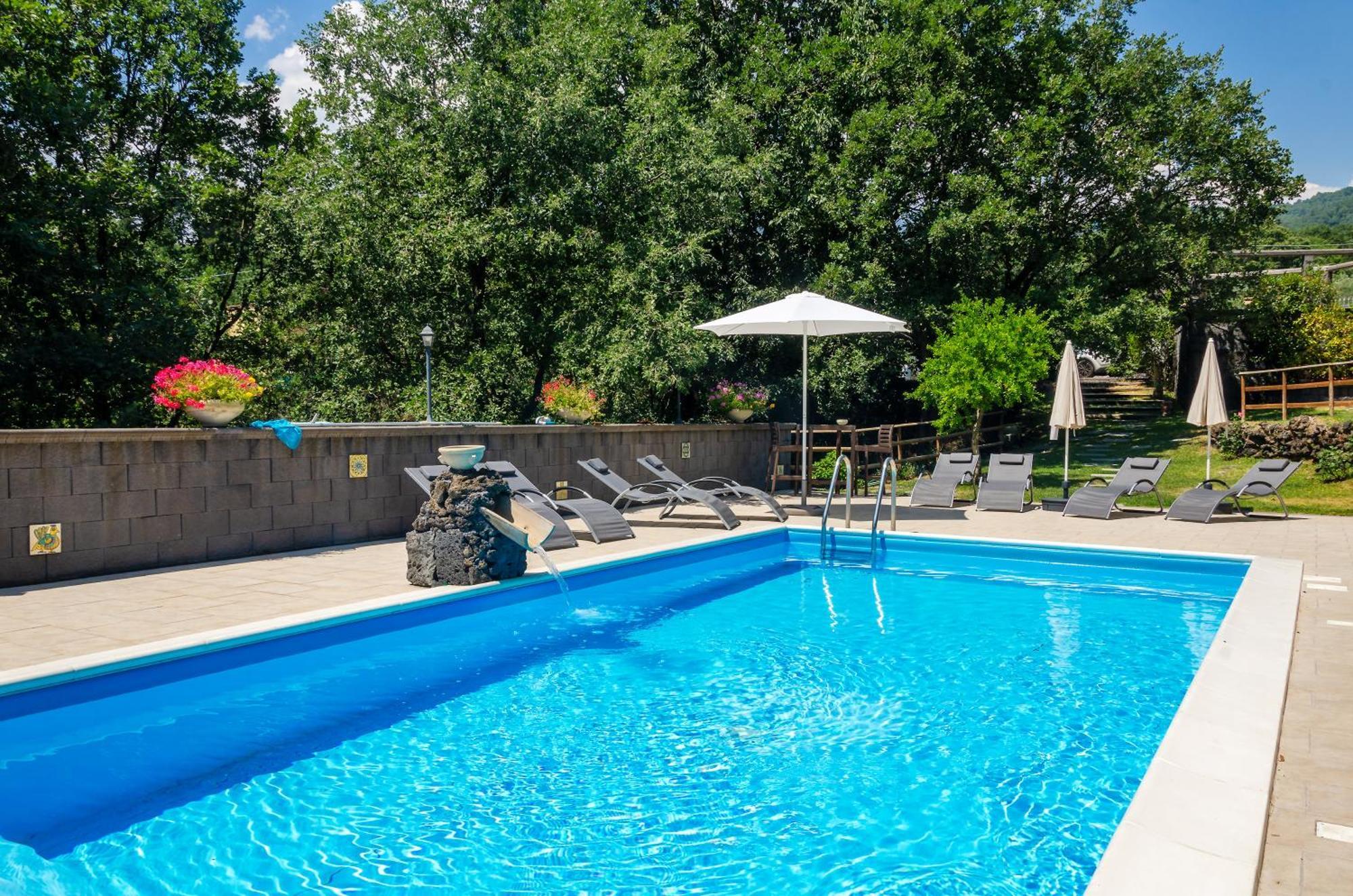 Villa Del Gelso Chalet Nel Parco Delletna Mascali Eksteriør billede