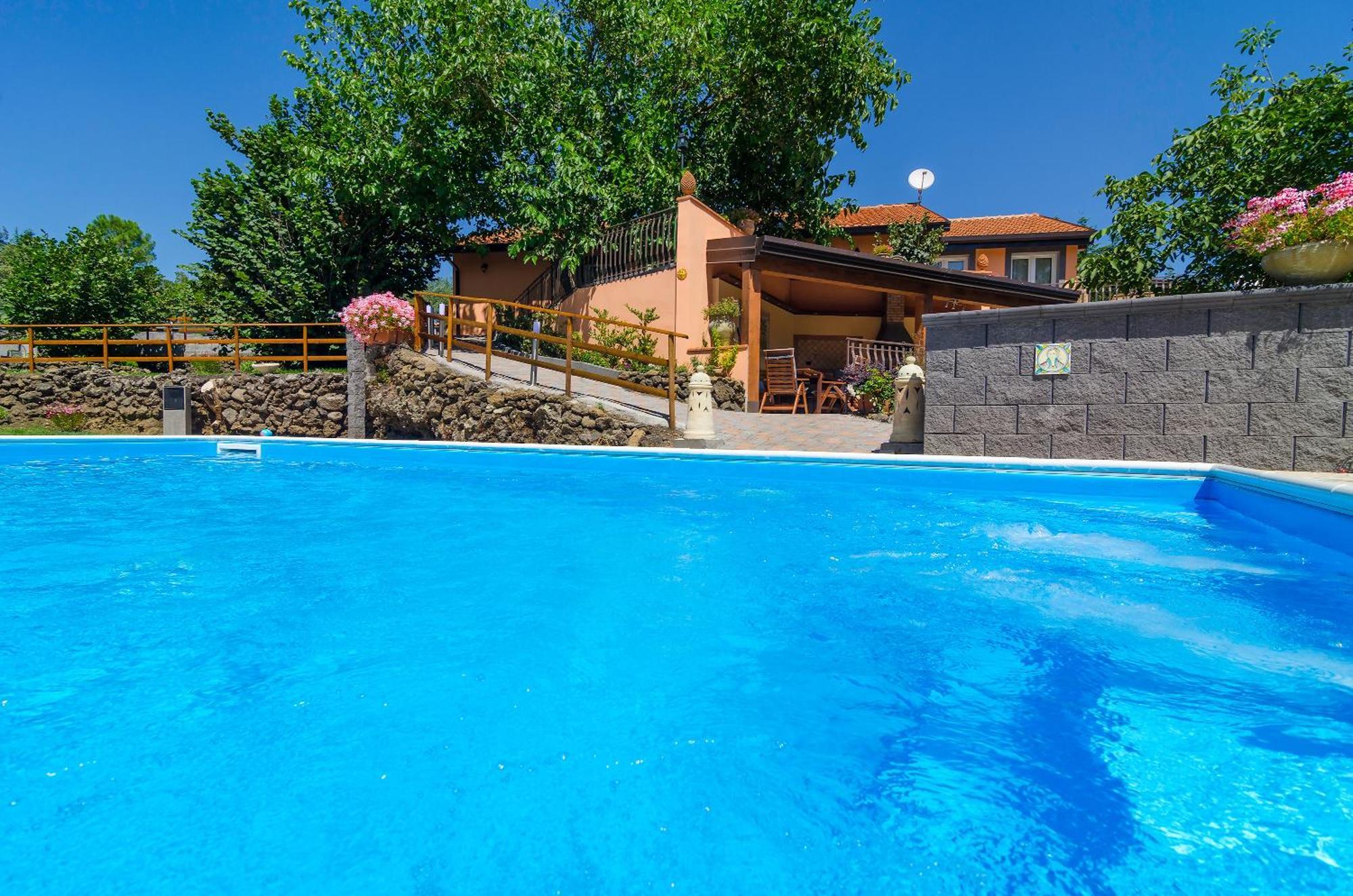 Villa Del Gelso Chalet Nel Parco Delletna Mascali Eksteriør billede